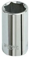 1/2" Dr. Standard Sockets, 1/2 in Drive, 14 mm, 6 Points