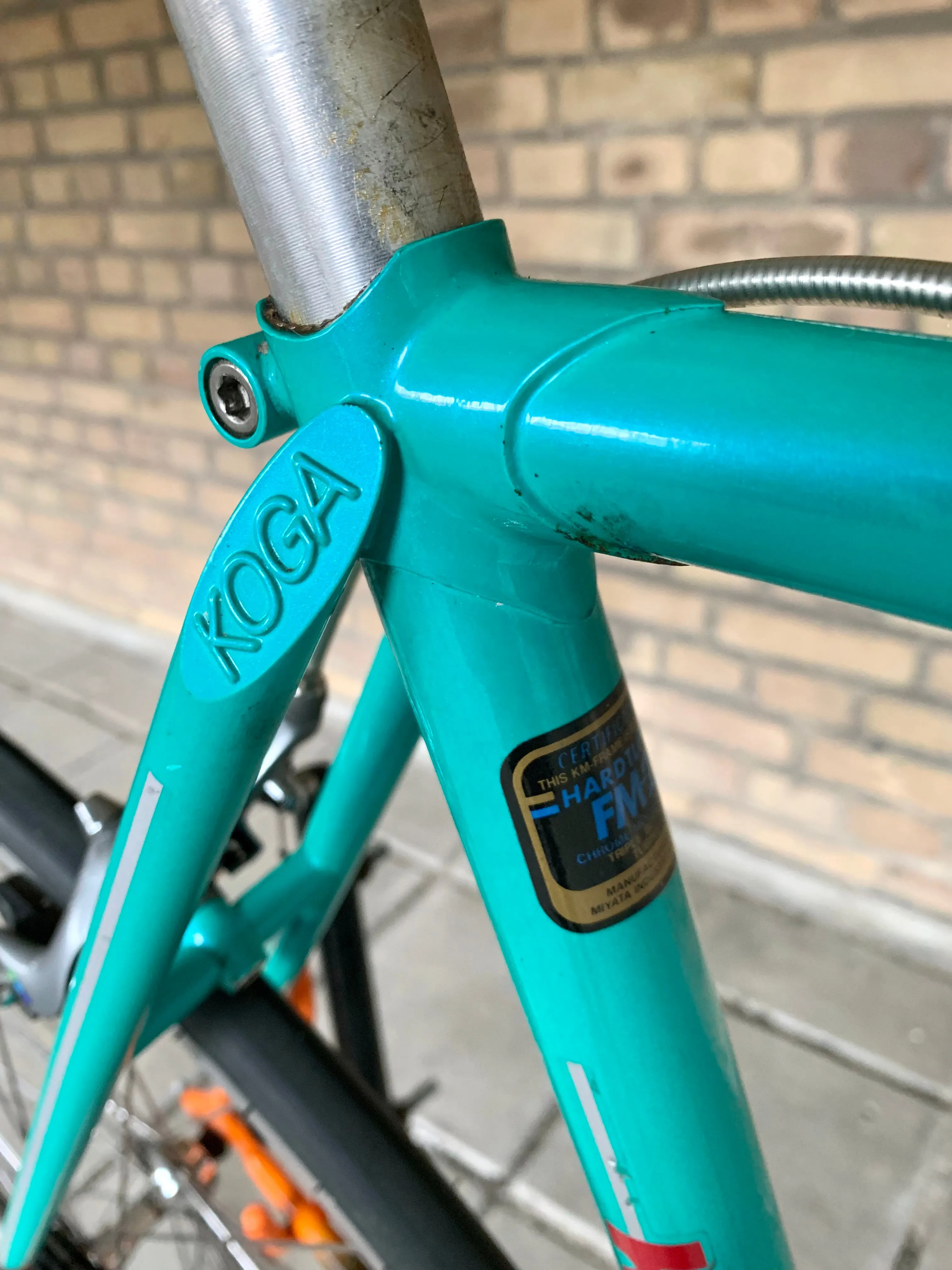 1988 Koga Miyata Granwinner 56cm Shimano 600 Tricolour