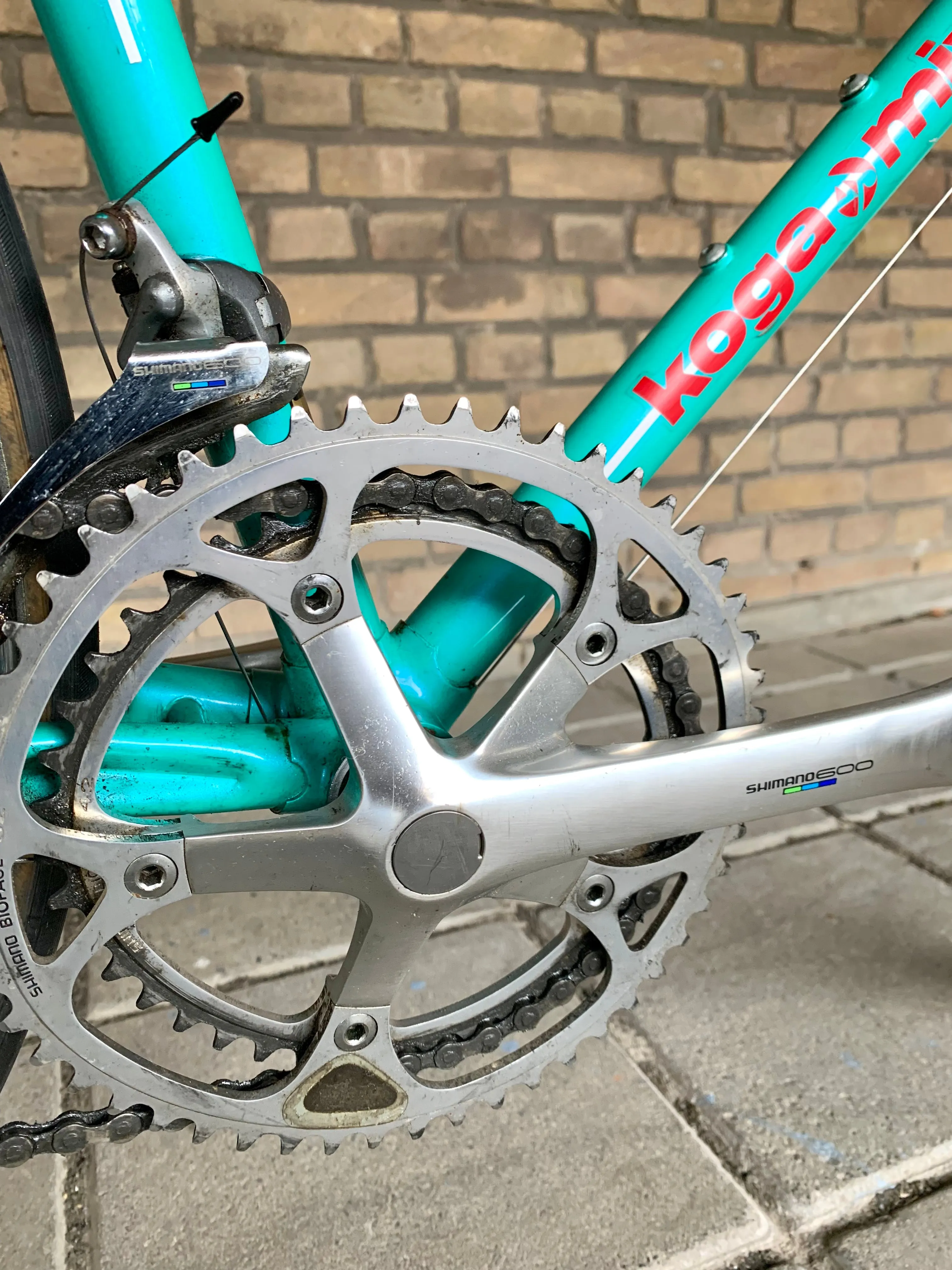1988 Koga Miyata Granwinner 56cm Shimano 600 Tricolour