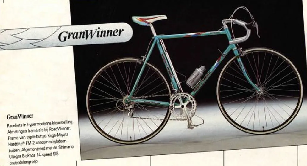 1988 Koga Miyata Granwinner 56cm Shimano 600 Tricolour