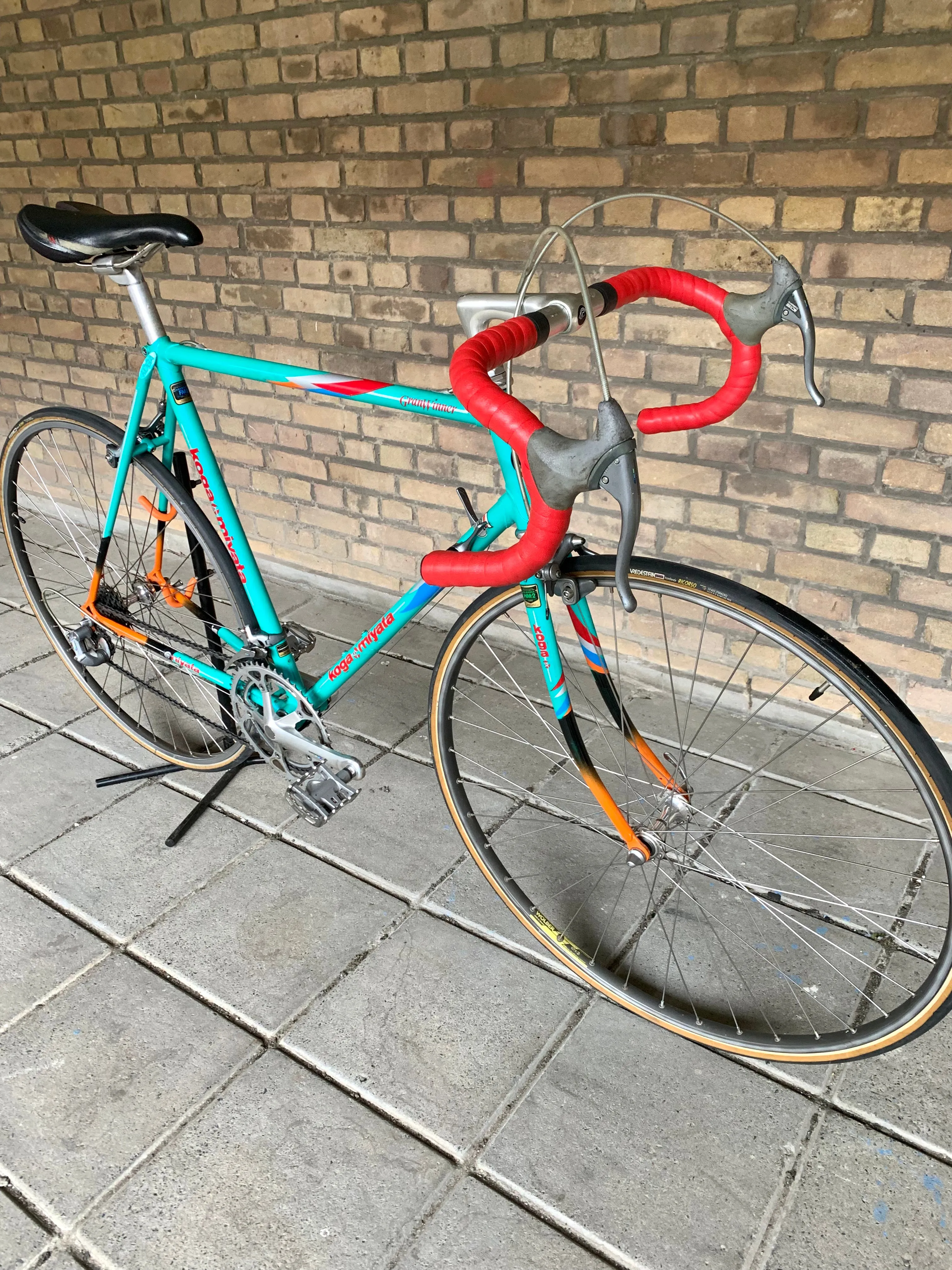 1988 Koga Miyata Granwinner 56cm Shimano 600 Tricolour