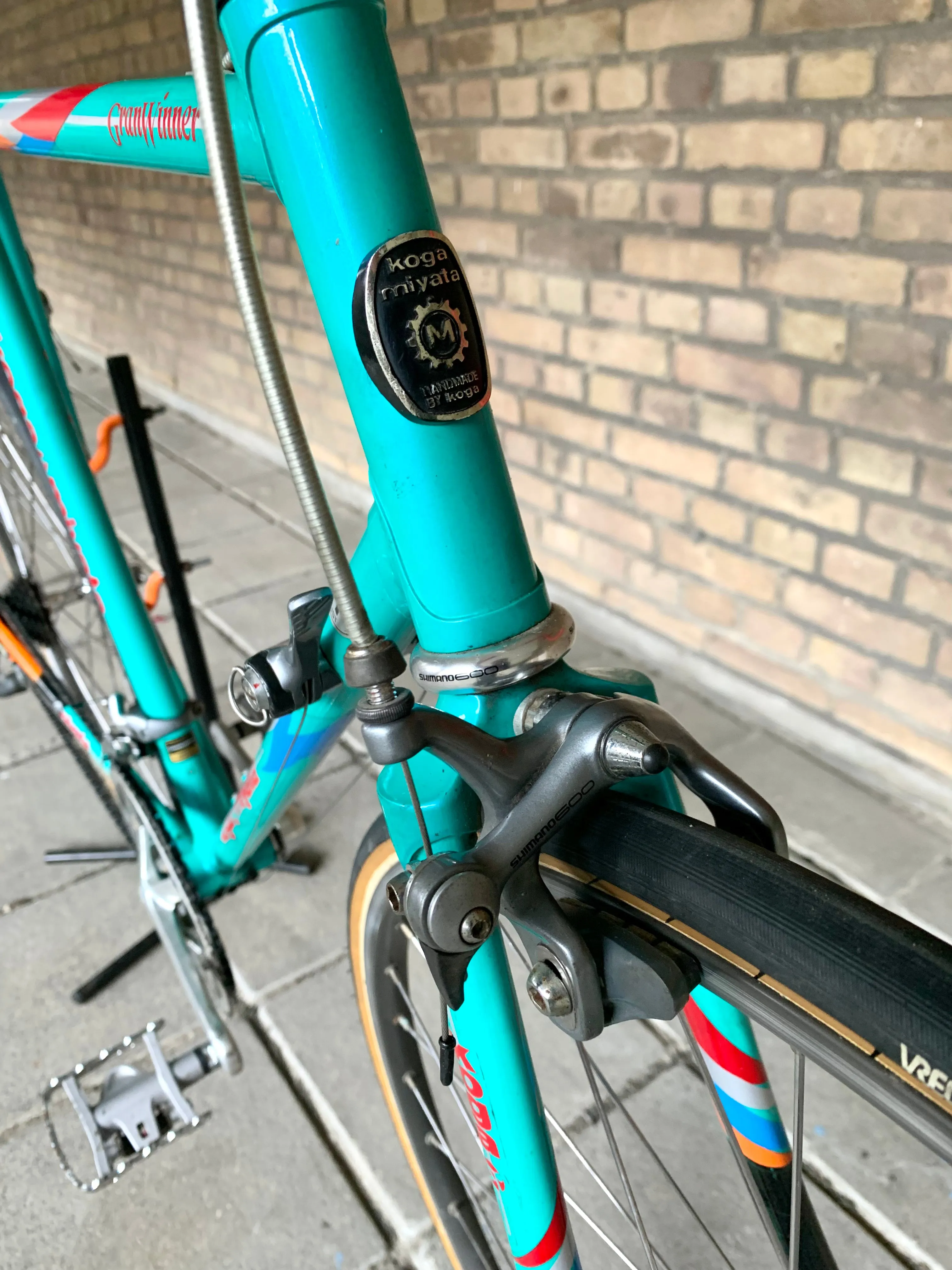 1988 Koga Miyata Granwinner 56cm Shimano 600 Tricolour