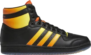 Adidas Top Ten High 'Black Beam Yellow Gradient' Sneakers, black