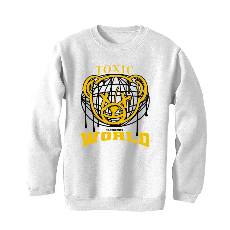 Air Jordan 1 High OG “Yellow Ochre” | illcurrency White T-Shirt (Toxic World)