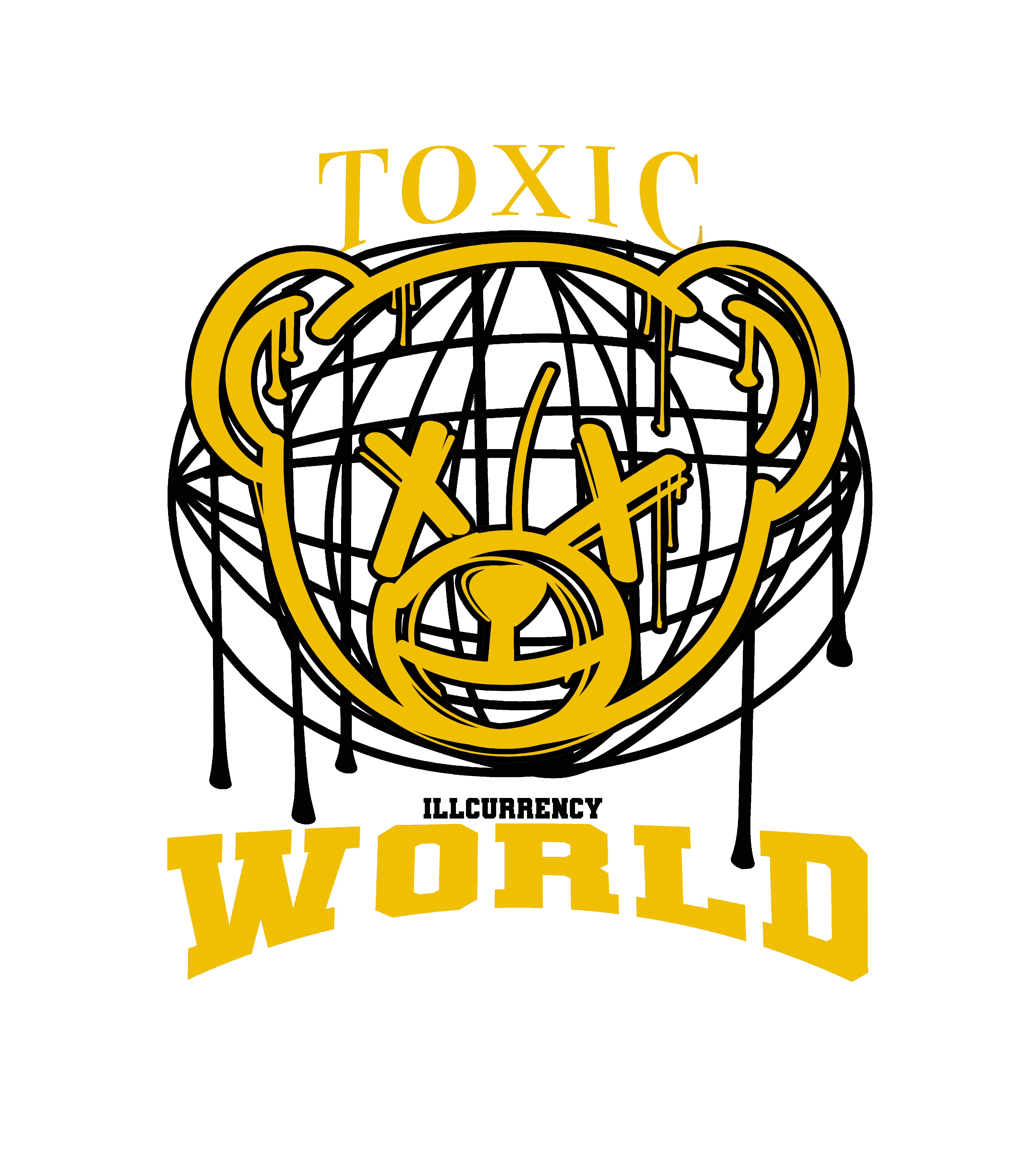 Air Jordan 1 High OG “Yellow Ochre” | illcurrency White T-Shirt (Toxic World)