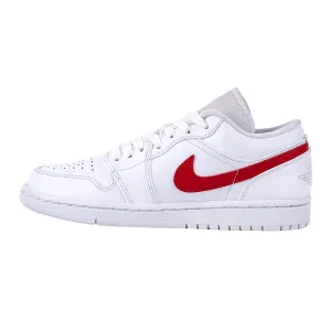 Air Jordan 1 Low-Top Sneakers Leather White Colour For Women