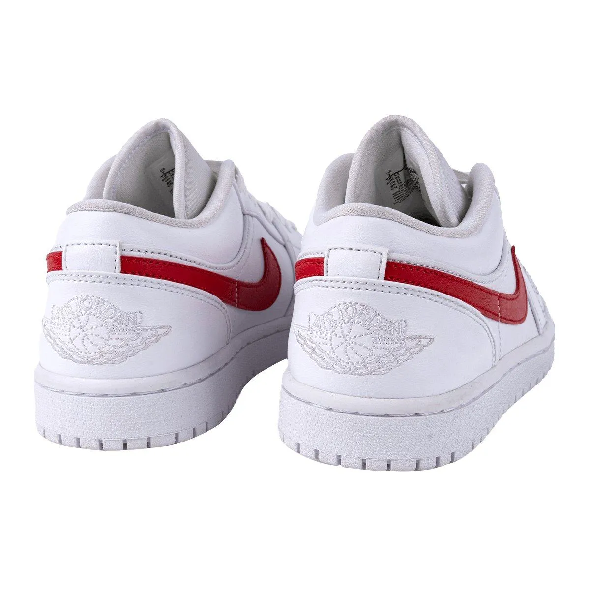 Air Jordan 1 Low-Top Sneakers Leather White Colour For Women