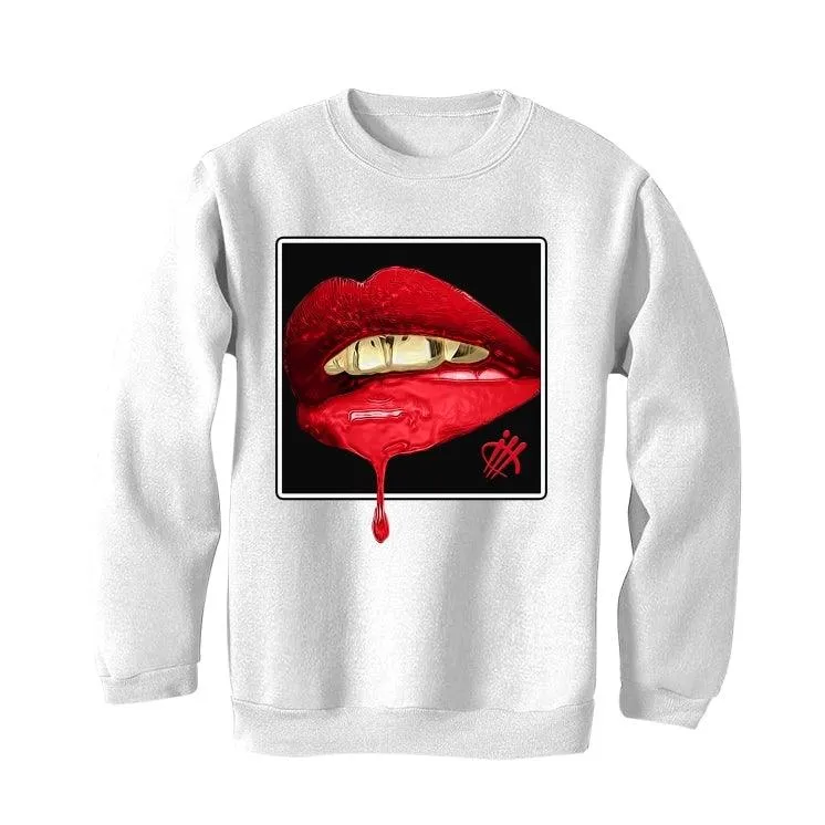 Air Jordan retro 11 high bred 2019 White T-Shirt (lipstick)