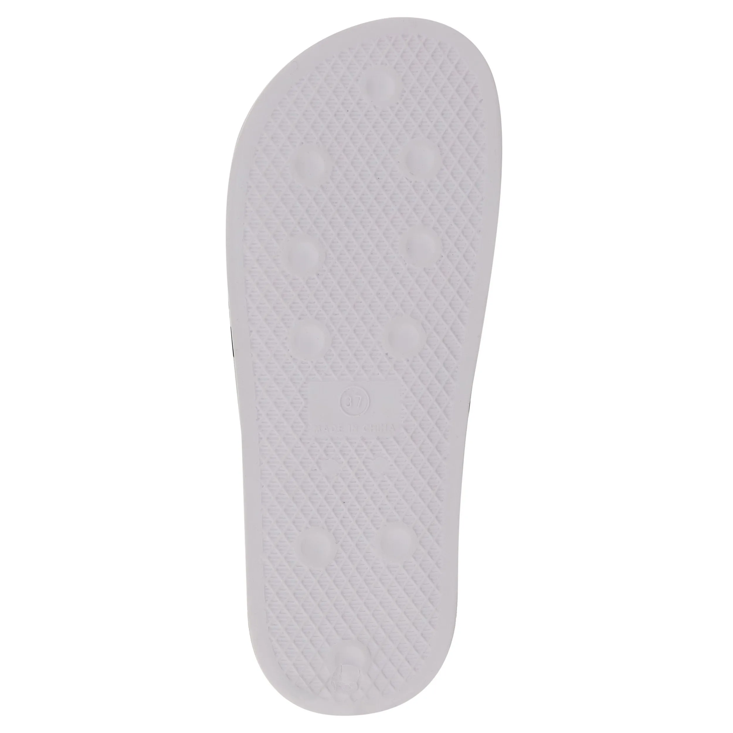 Amalfi Slide - White   Black
