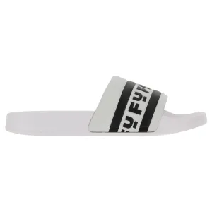 Amalfi Slide - White   Black