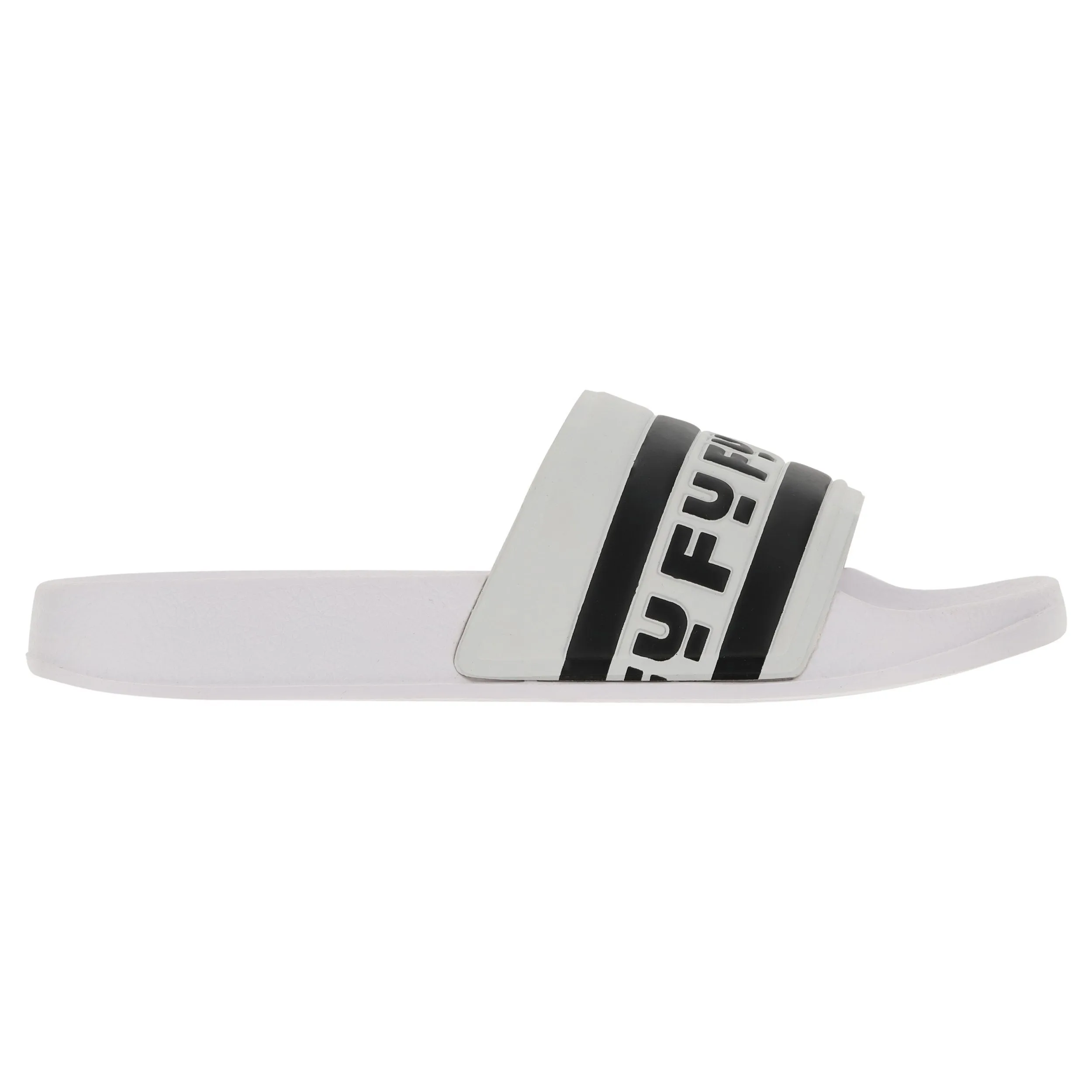 Amalfi Slide - White   Black