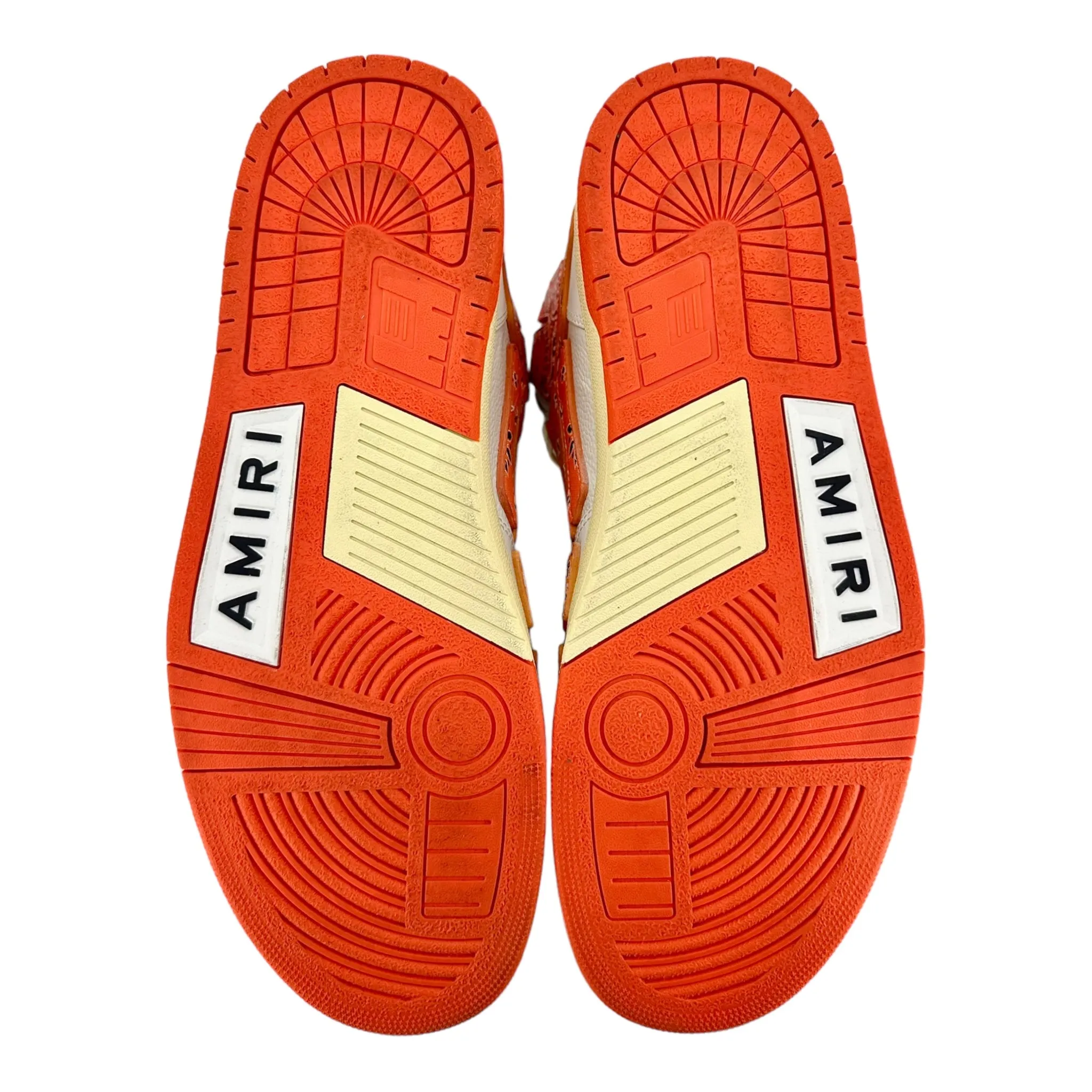 Amiri Skel Top Sneaker High Bandana Orange