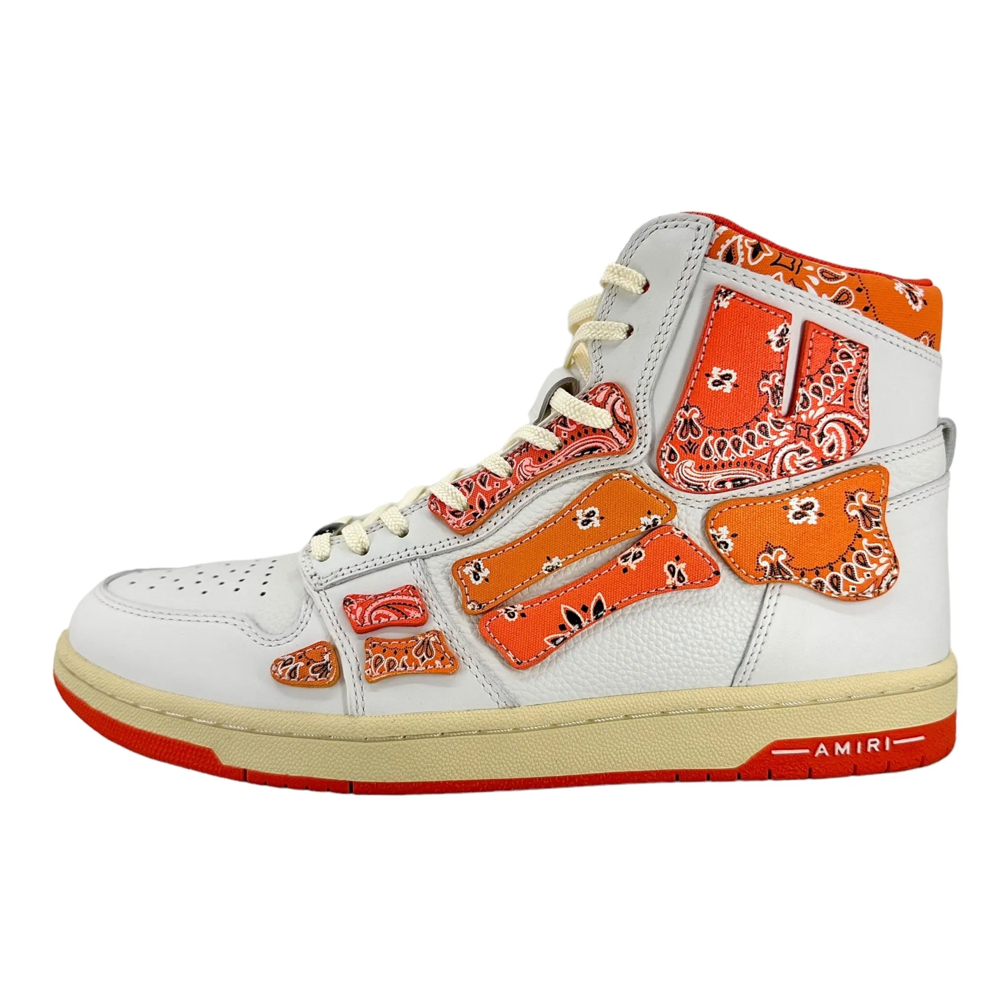 Amiri Skel Top Sneaker High Bandana Orange