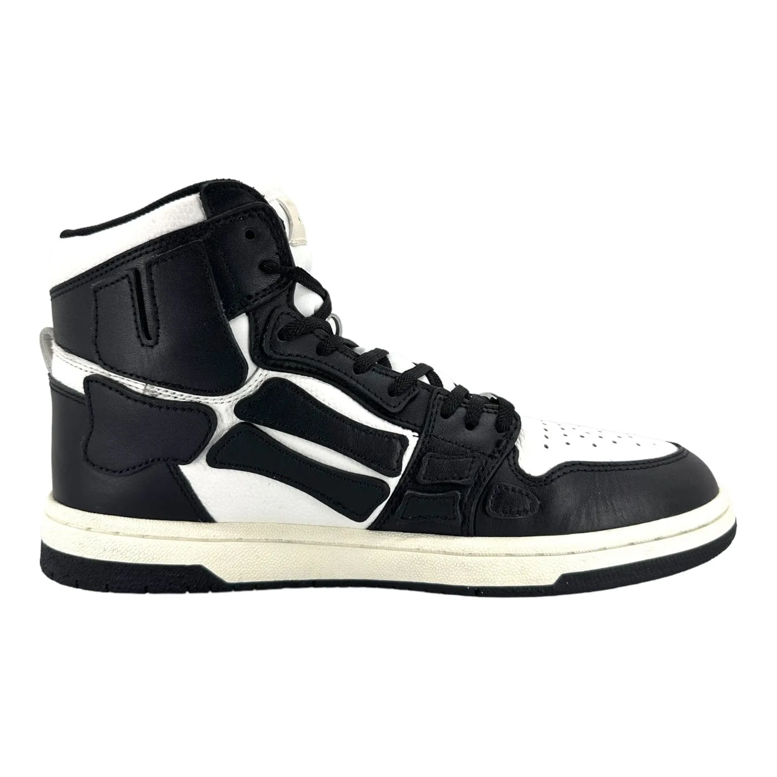 Amiri Skel Top Sneaker High Black White Pre-Owned
