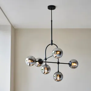 Amos Penthouse Pendant Chandelier Black