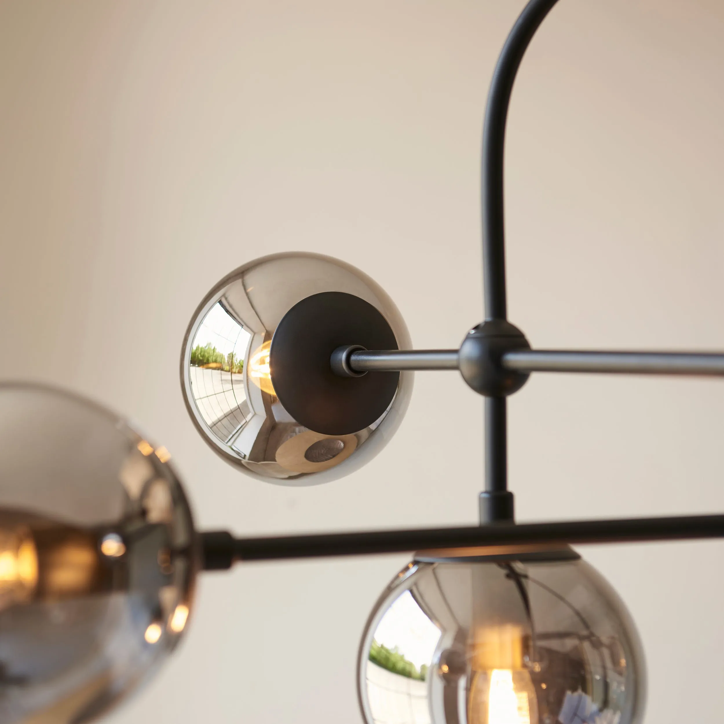 Amos Penthouse Pendant Chandelier Black