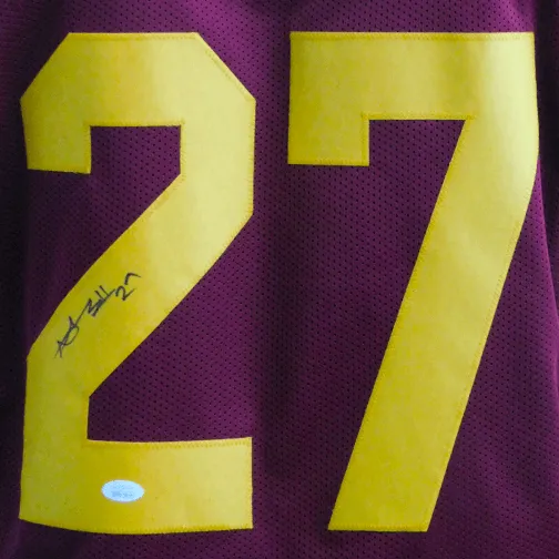 Antonio Brown Autographed Maroon College Football Jersey (JSA)