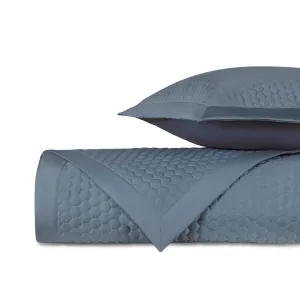 Apiary Quilted Slate Blue by Home Treasures
