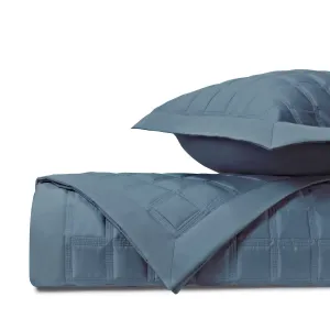 Athens Quilted Slate Blue by Home Treasures
