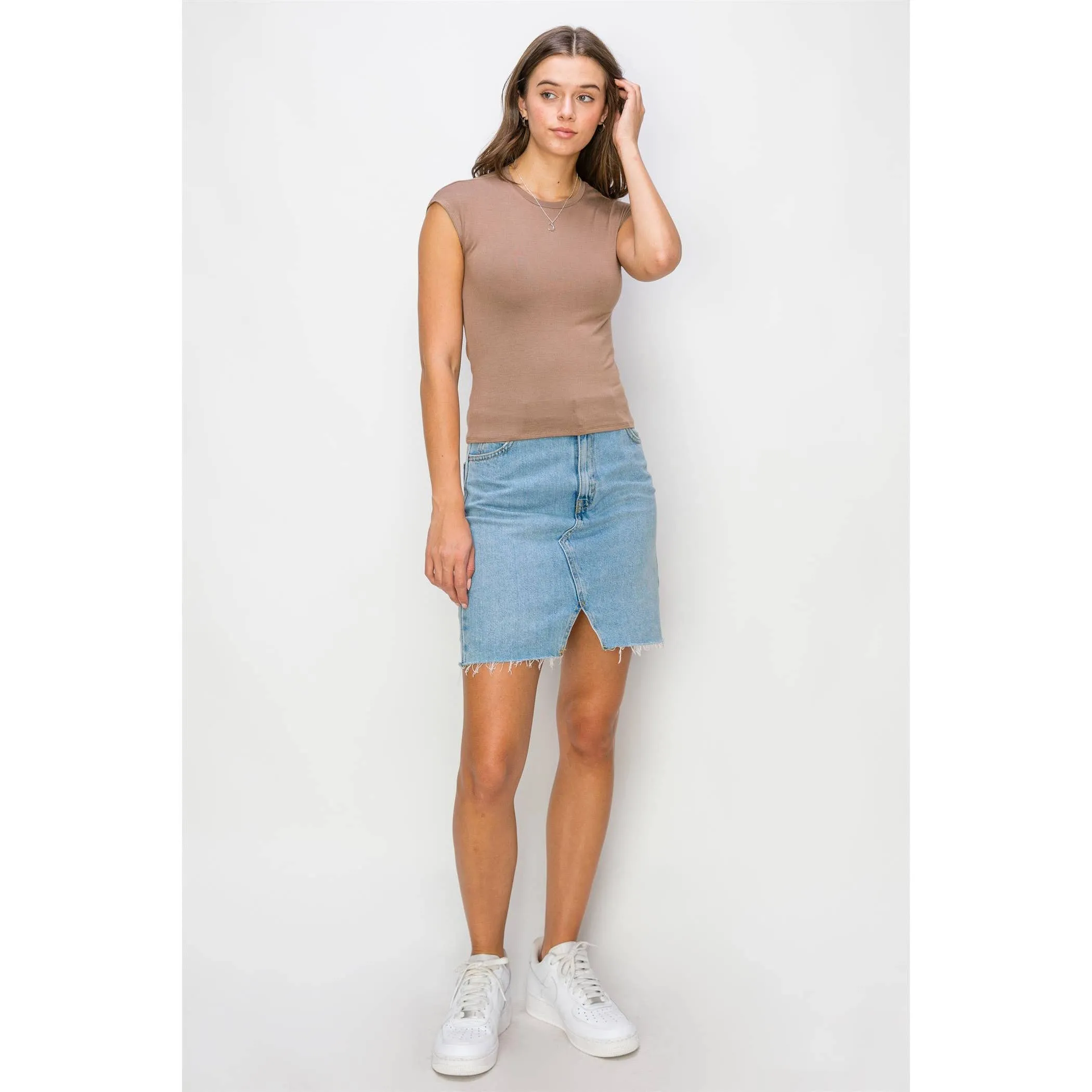 Backless Jersey Top