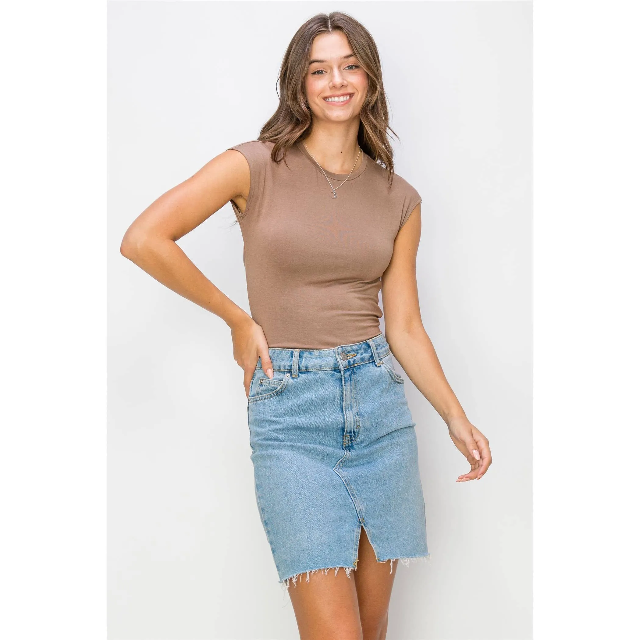 Backless Jersey Top