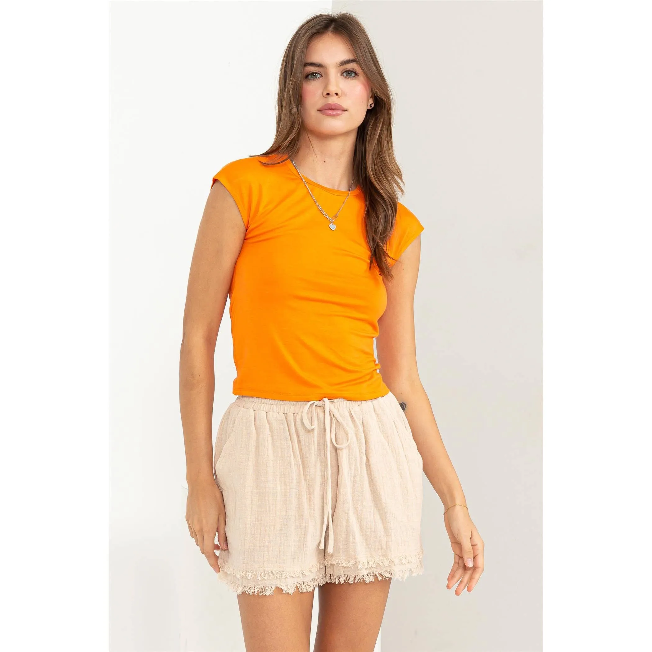 Backless Jersey Top