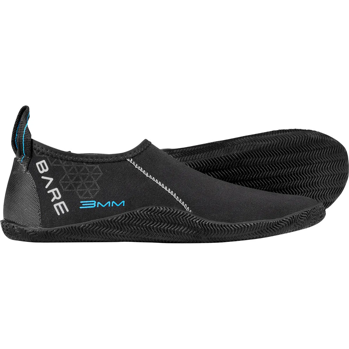 Bare 3mm Feet Black