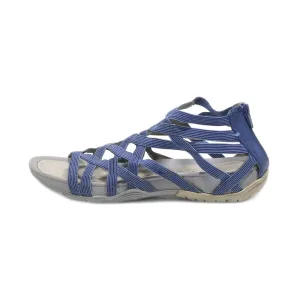Baretraps Flat Sandals Fabric Blue Colour For Women