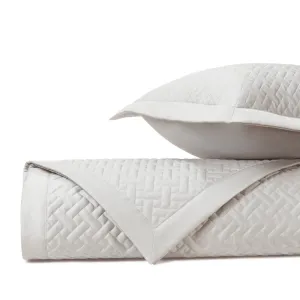 Basketweave Quilted Oyster by Home Treasures