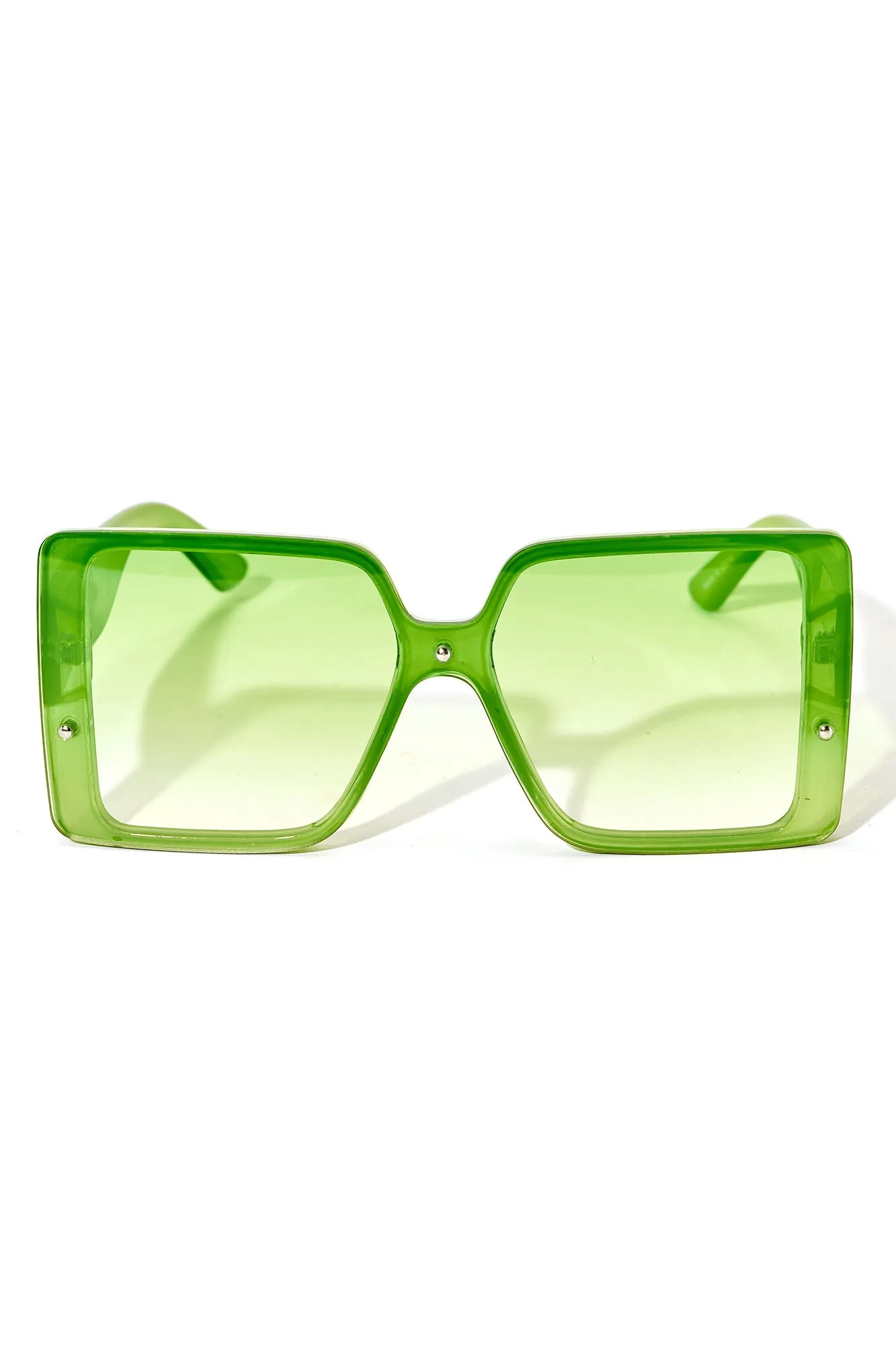 Beach Club Vibes Sunglasses - Green
