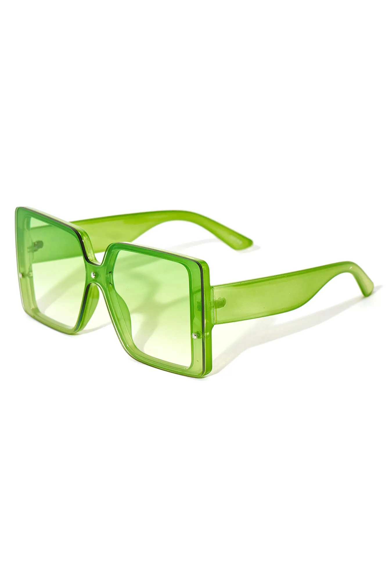 Beach Club Vibes Sunglasses - Green