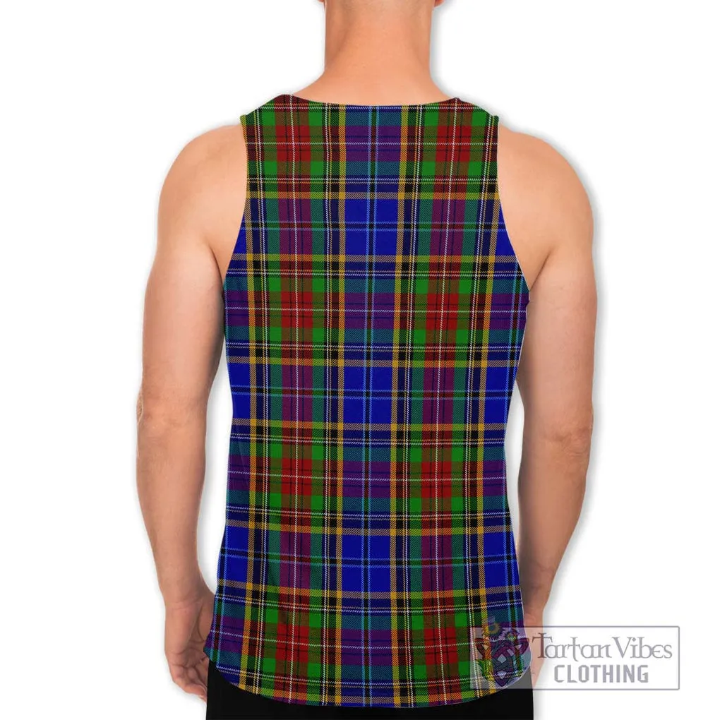 Beattie Tartan Men's Tank Top with Family Crest DNA In Me Style
