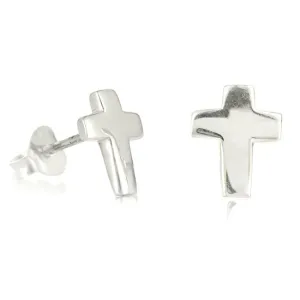 Beautiful Sterling Cross Earrings