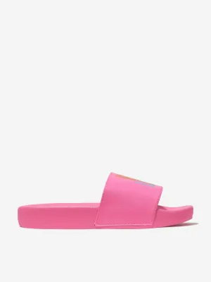 Billieblush Girls Logo Sliders in Pink