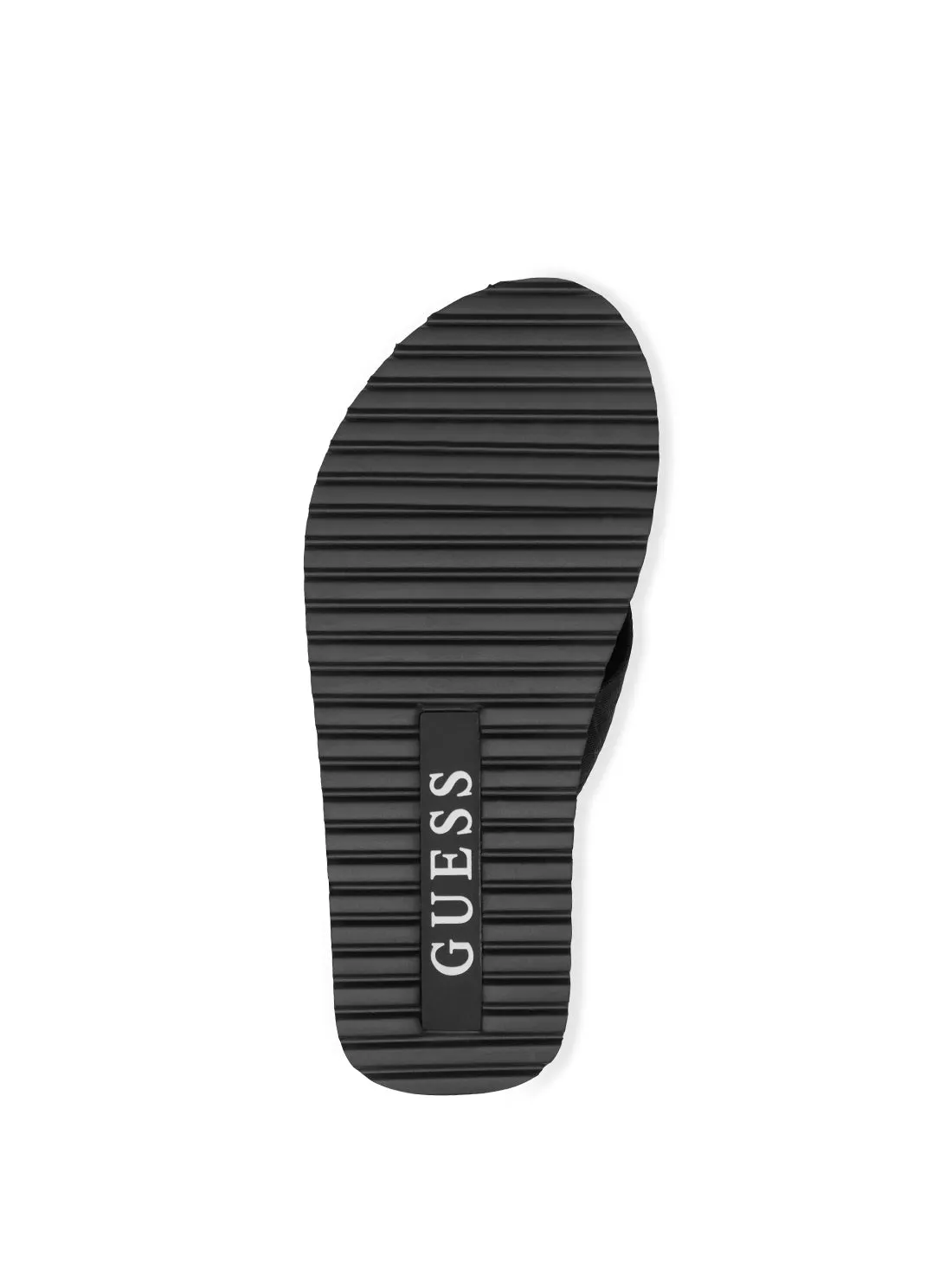 Black Huller Logo Thongs