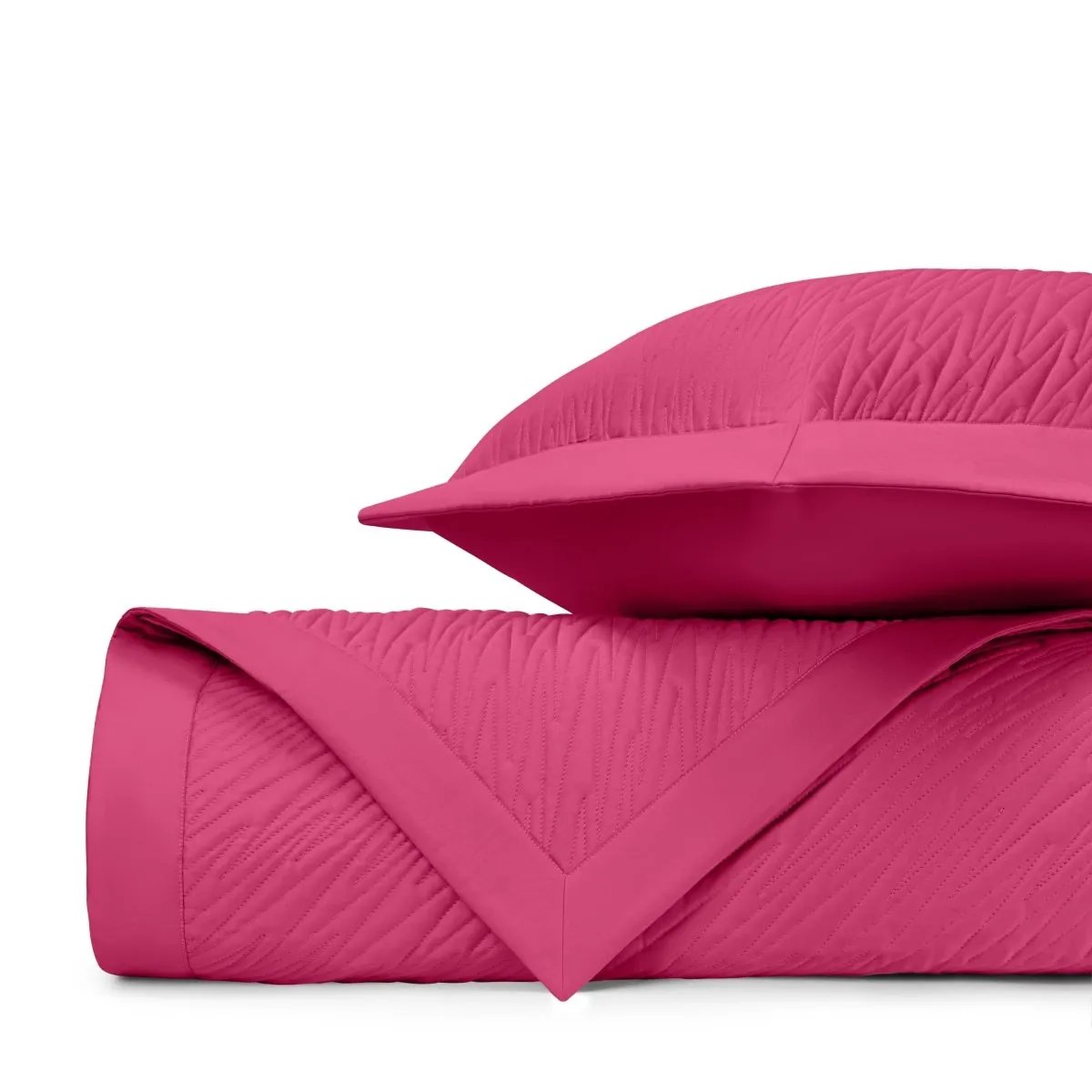 Blaze Quilted Bright Pink by Home Treasures