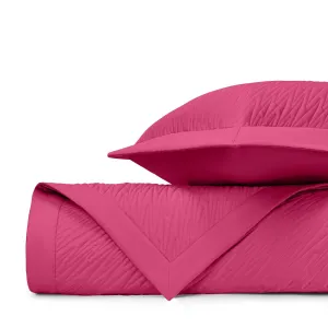 Blaze Quilted Bright Pink by Home Treasures