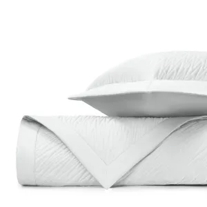 Blaze Quilted White by Home Treasures