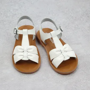 Calista Vintage Inspired Girls Ruched Sandal