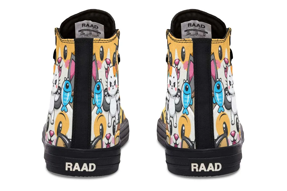 Cartoon Fit Cat