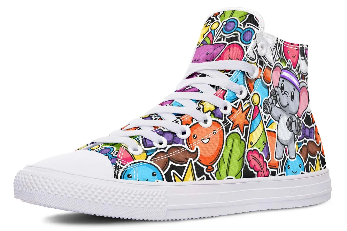 Cartoon Fit Elephant