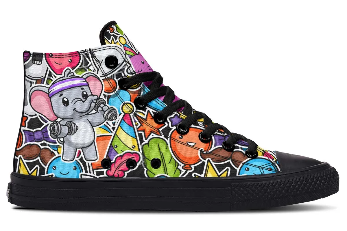 Cartoon Fit Elephant