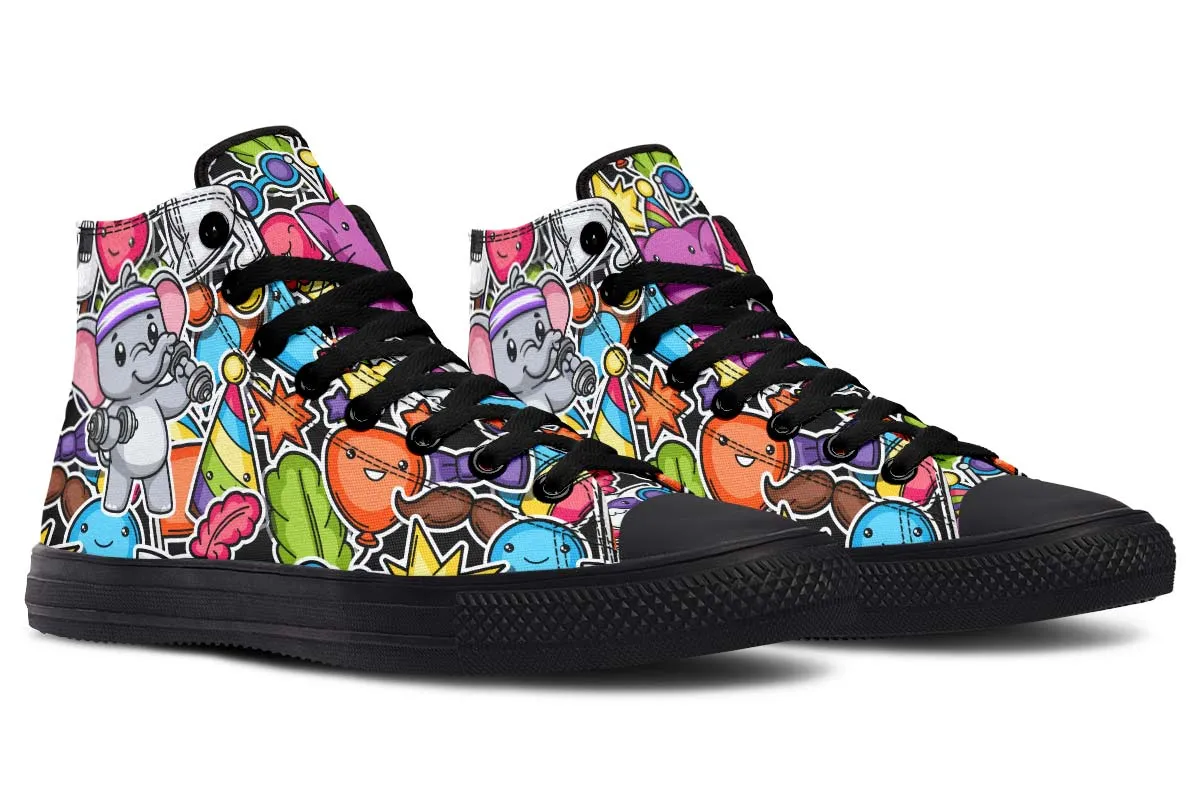 Cartoon Fit Elephant