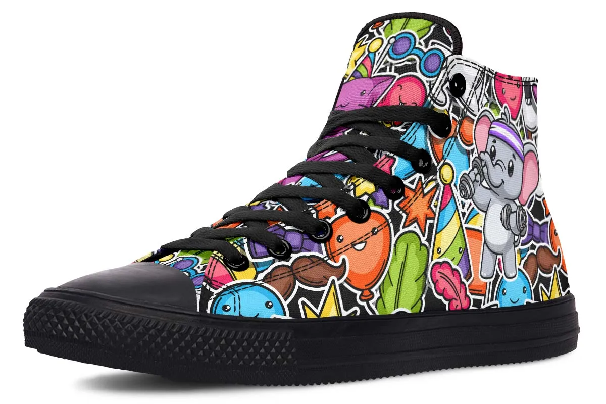 Cartoon Fit Elephant