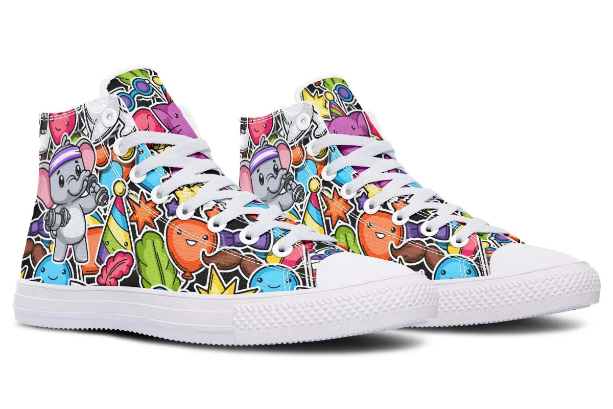Cartoon Fit Elephant