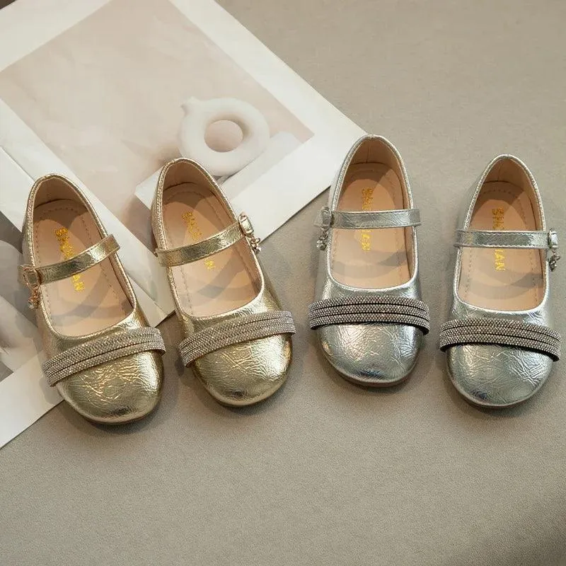 Children's Casual Shoes - Girls' Soft Sole Flat Chic - TSS256