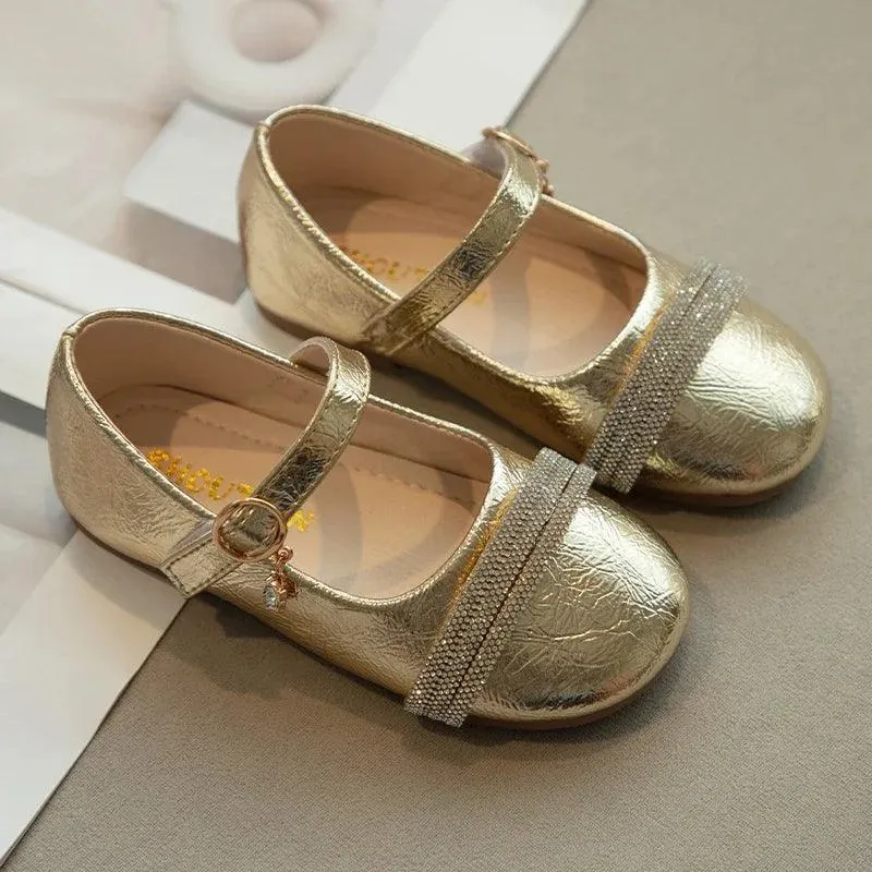 Children's Casual Shoes - Girls' Soft Sole Flat Chic - TSS256