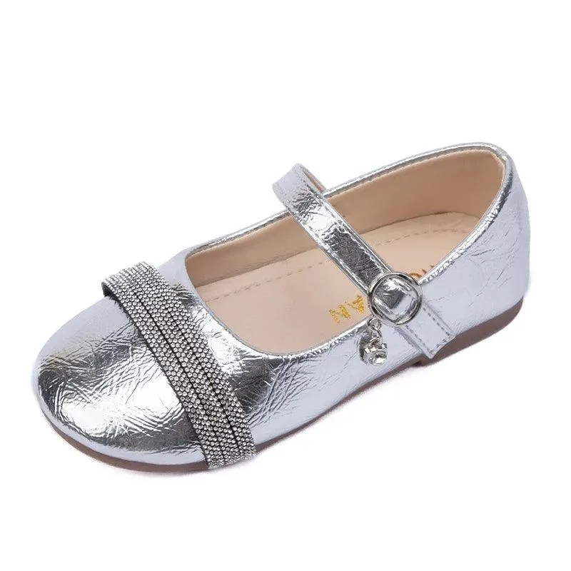 Children's Casual Shoes - Girls' Soft Sole Flat Chic - TSS256