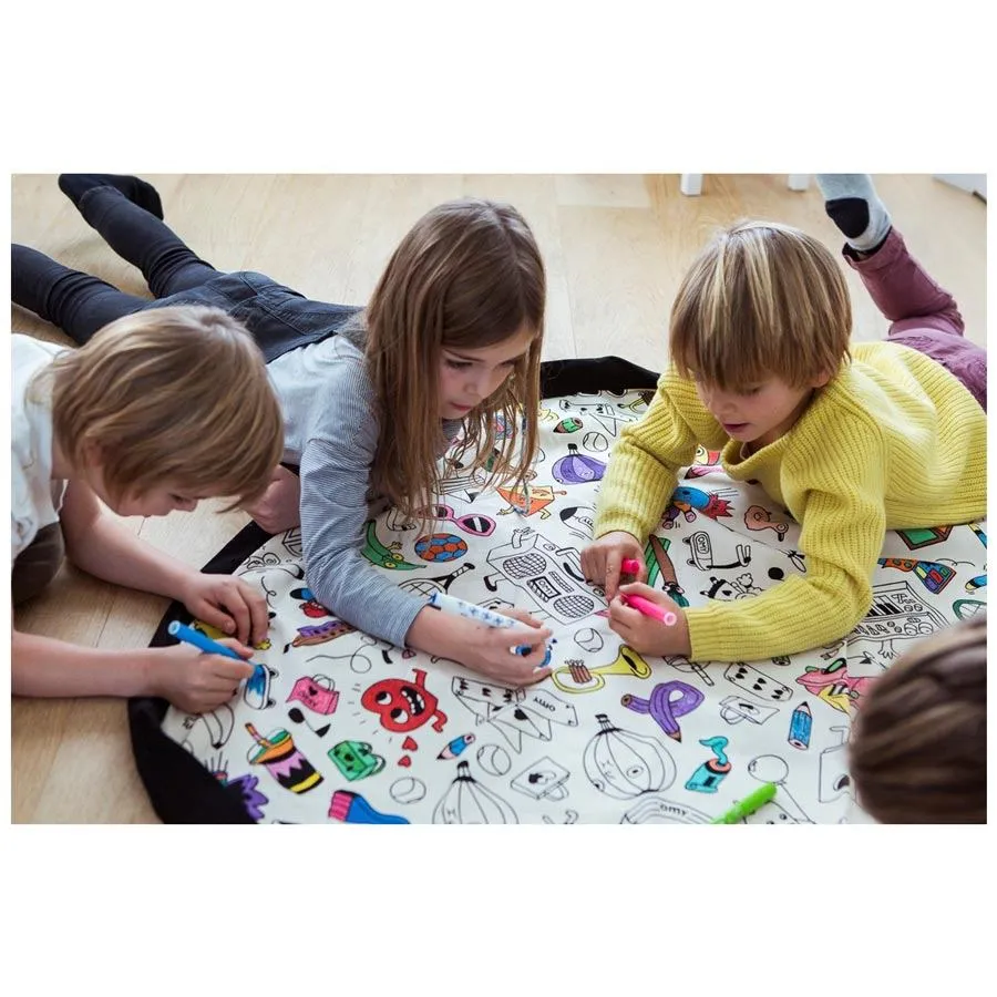 Colour My Bag Paris Storage Bag & Play Mat - Large