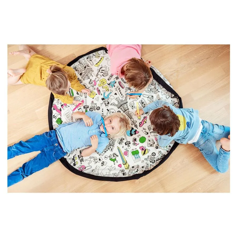 Colour My Bag Paris Storage Bag & Play Mat - Large